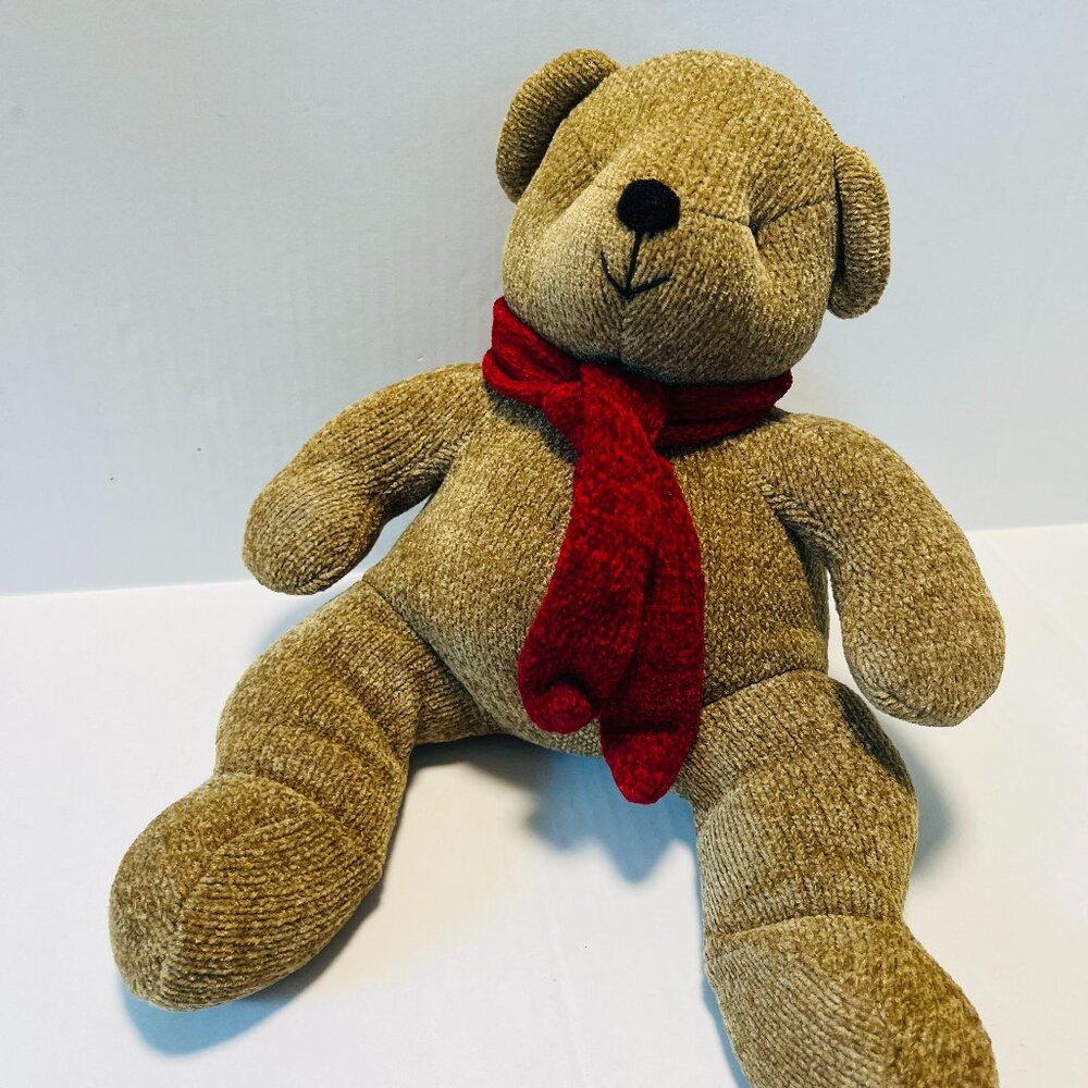 VTG Pottery‎ Barn Medium Teddy Bear Stuffed Plush Soft Cuddly